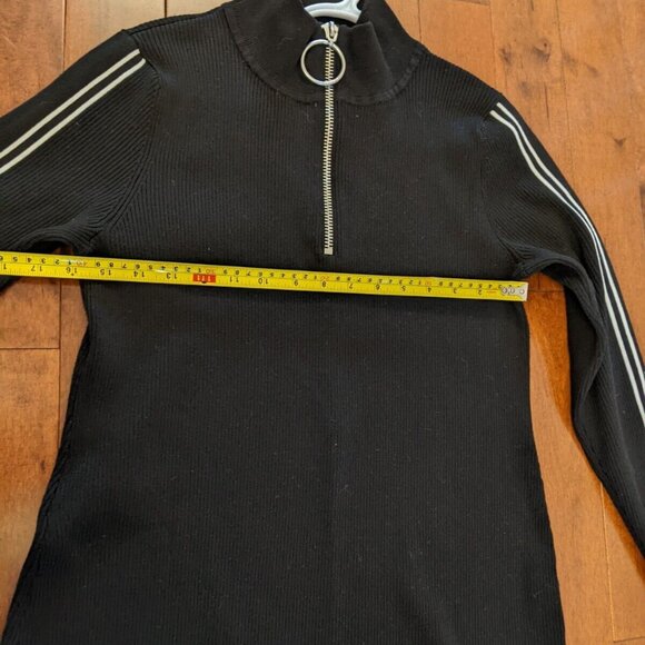 Pringle of scotland x H&M women's black long sleeve dress in size large - Picture 13 of 14